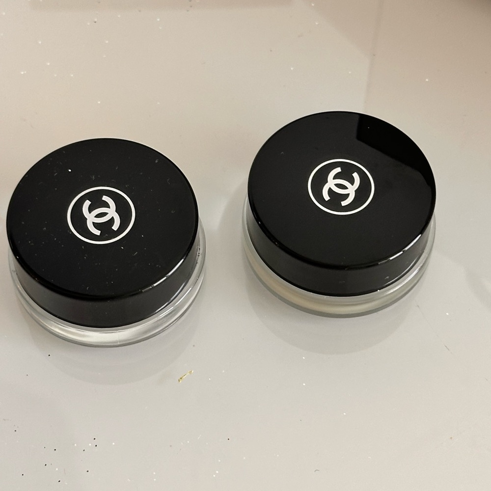Empty Chanel jars 7ml capacity for cream samples  or traveling.